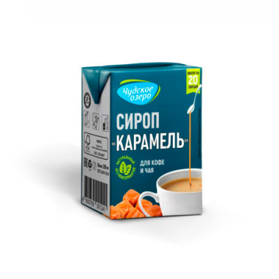 Сироп со вкусом Карамели ТЗ "Чудское озеро" (200мл)
