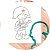 Трафарет+форма Мальчик солдат LC00008691